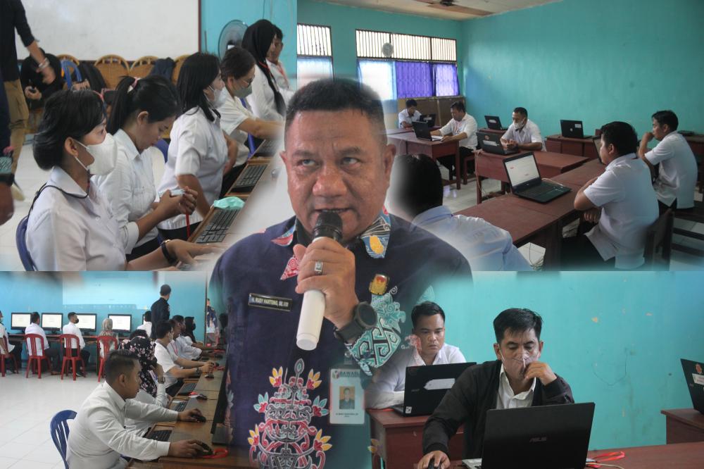 Tes CAT Panwaslu Kecamatan di Kabupaten Murung Raya,Sabtu 15 Oktober 2022